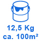 Farbklecks24 Verbrauch/polarweiss_12,5L