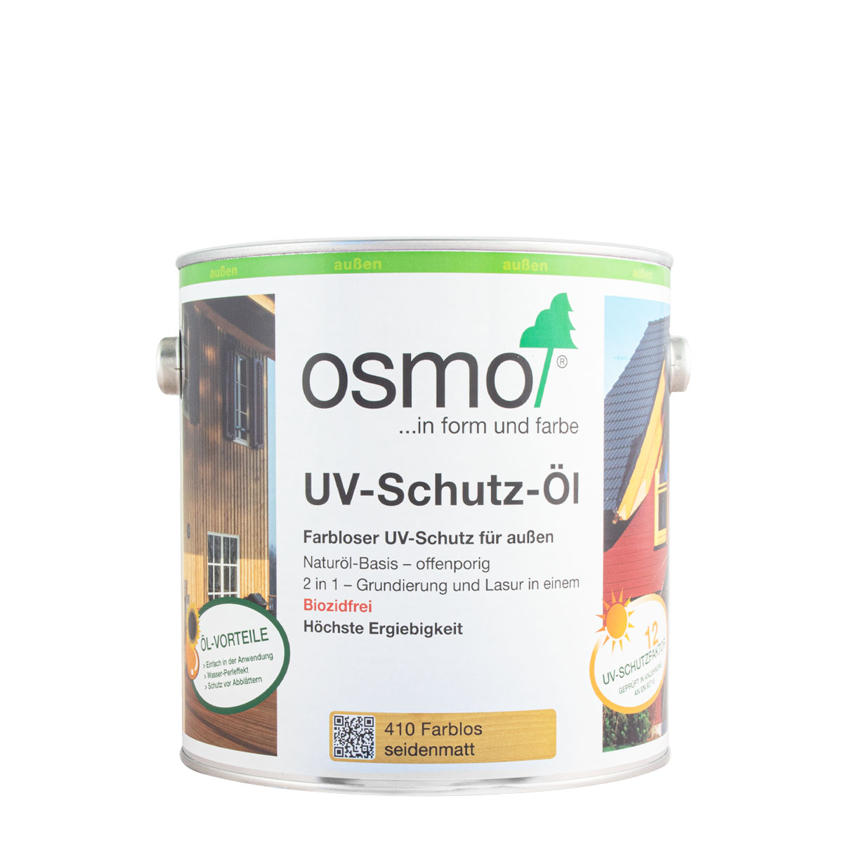 Olio Protezione Legno Osmo UV 410 - Per Esterni 0,75L - Foto 3