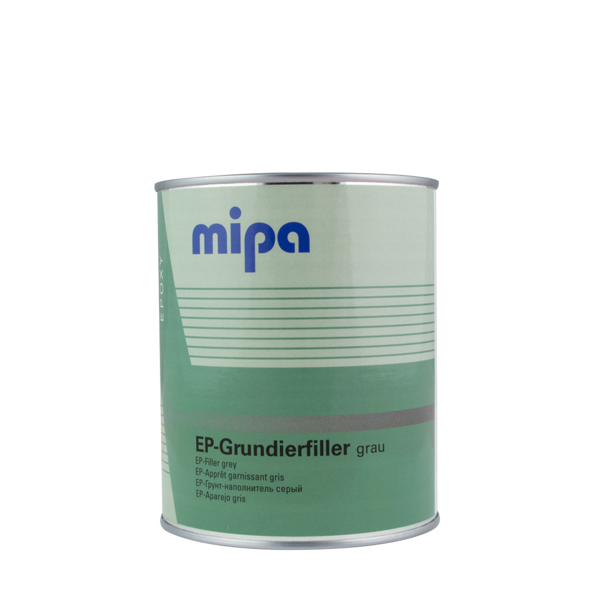 (19,00€/ L)Mipa EP-Grundierfüller 2K 1L, Hellgrau Ca. RAL 7032, Epoxy ...